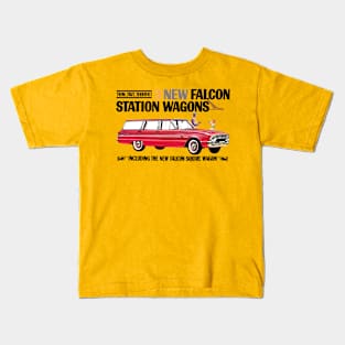 1960s FALCON STATION WAGON - advert Kids T-Shirt